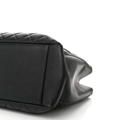 Chanel Caviar Quilted Grand Shopping Tote GST Black 11 of 14