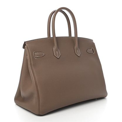 Hermes Togo Birkin 35 Etoupe 3 of 10