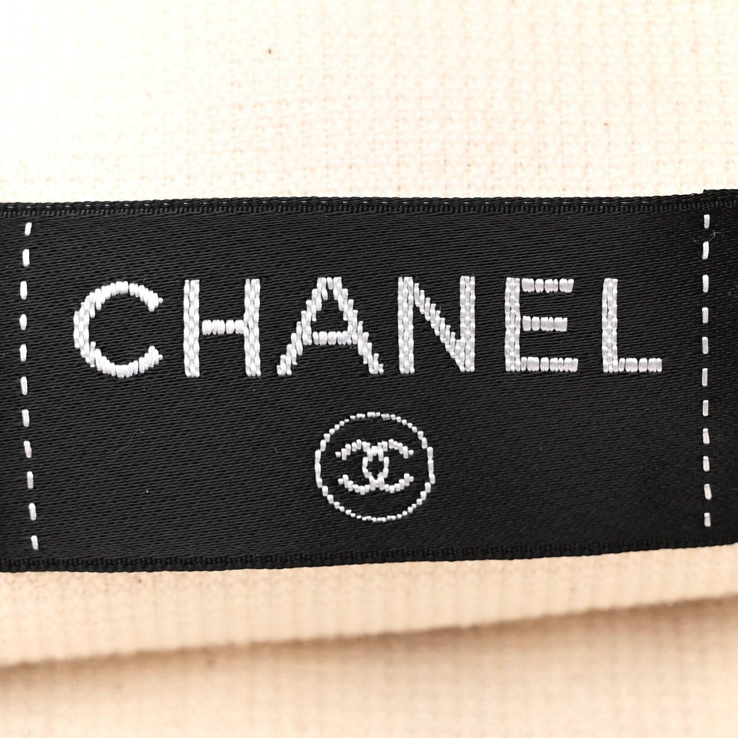 Chanel Terry Cotton CC Beach Tote Towel Set Ivory 7 of 14