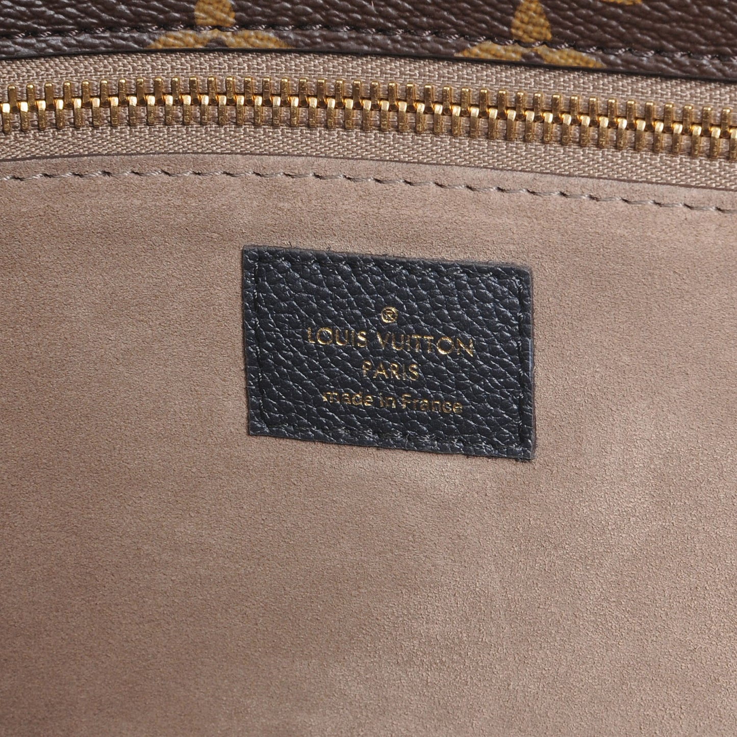 Monogram Tote W PM Black
