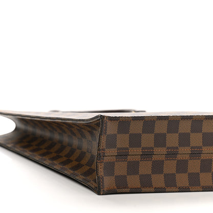 Louis Vuitton Damier Ebene Sac Plat NM 9 of 10