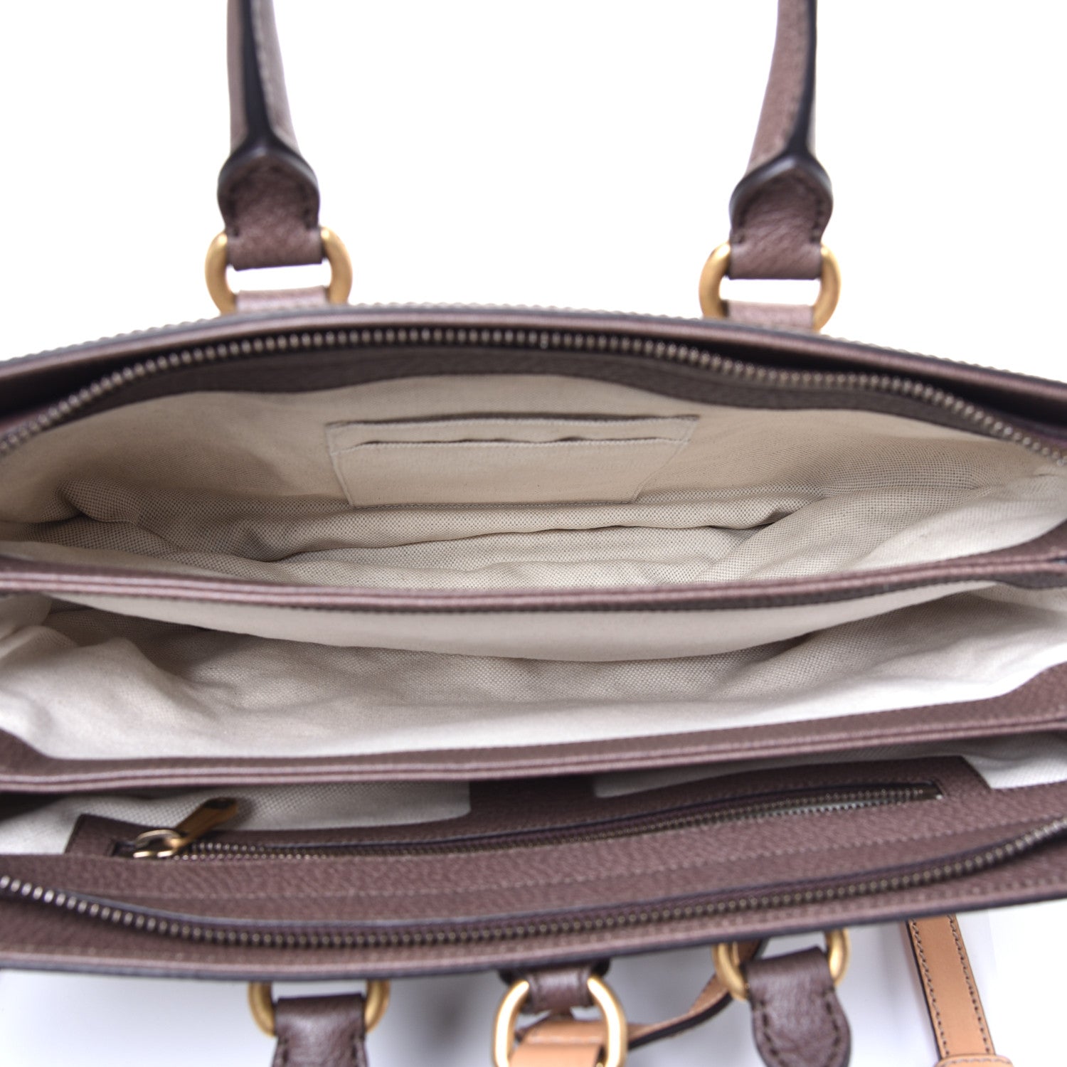 Gucci GG Supreme Monogram Web Ophidia Convertible Backpack Beige New Acero 5 of 9