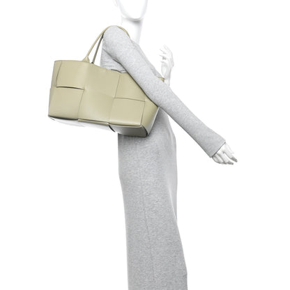 Bottega Veneta Nappa Maxi Intrecciato Medium Arco Tote Travertine 2 of 9
