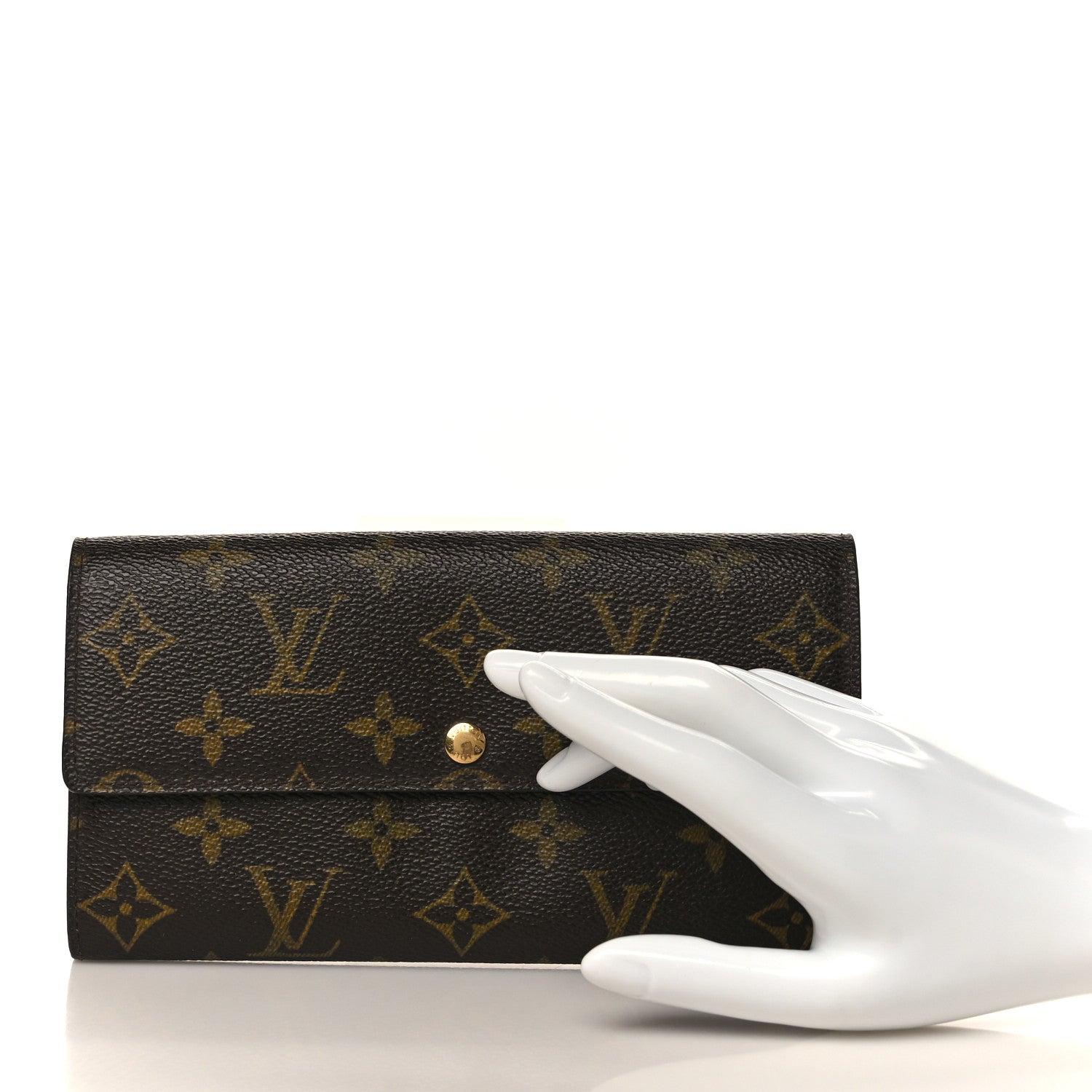 Louis Vuitton Monogram Sarah Wallet 2 of 6