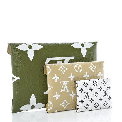 Louis Vuitton Monogram Giant Kirigami Pochette Set 3 of 9