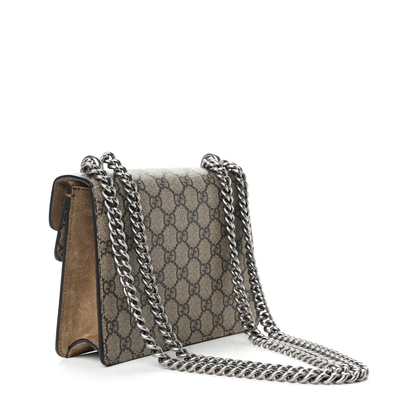 GG Supreme Monogram Mini Dionysus Shoulder Bag Taupe