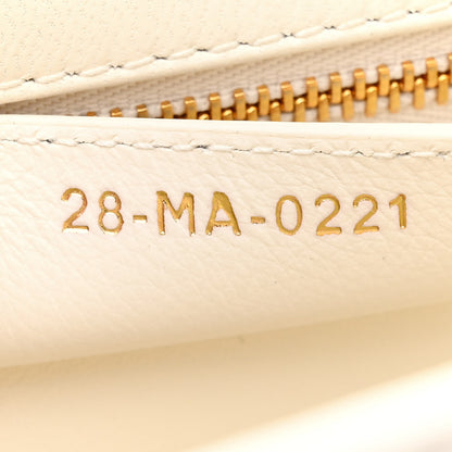 Christian Dior Grained Calfskin Cannage Large Caro Bag Latte 7 of 13