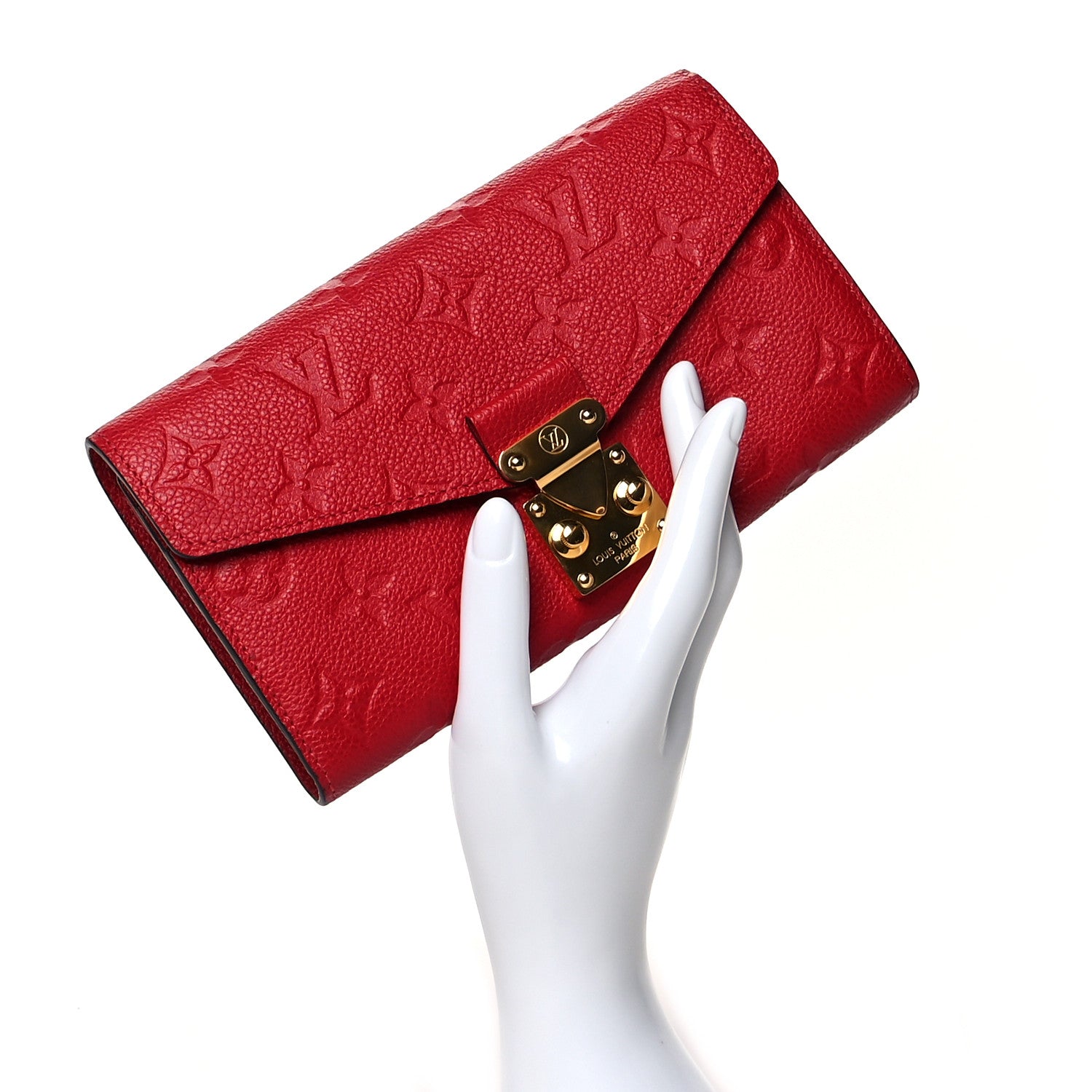 Louis Vuitton Empreinte Metis Wallet Scarlet 2 of 7