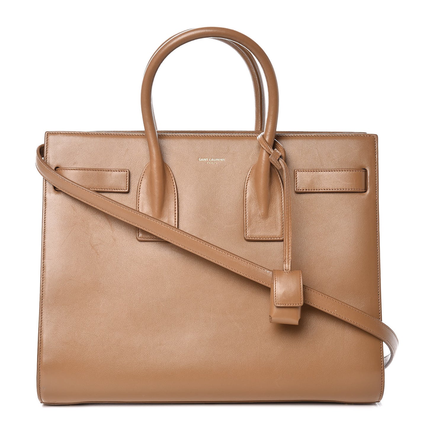 Calfskin Small Sac De Jour Taupe