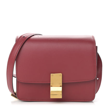 Celine Box Calfskin Small Classic Box Flap Bag Red 1 of 16