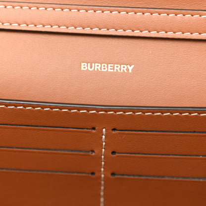 Burberry Vintage Check Hannah Chain Wallet Archive Beige Briar Brown 6 of 11