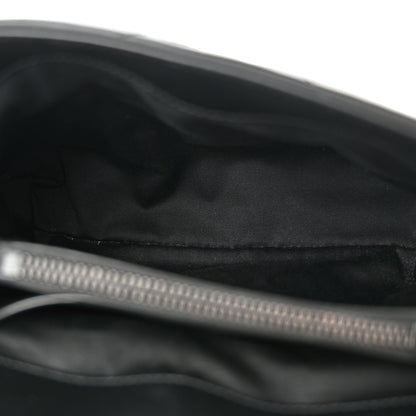 Saint Laurent Calfskin Y Quilted Monogram Monochrome Small Loulou Chain Satchel Black 5 of 11