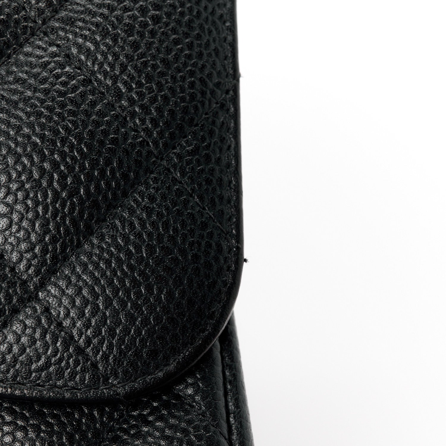 Chanel Caviar Quilted Jumbo Double Flap Black 12 of 13