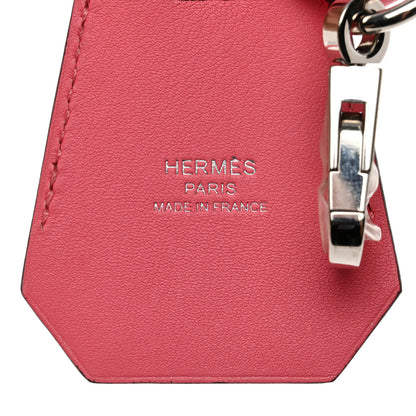 Hermes Swift 38mm Etiquette Shoulder Strap Rose Azalee Toffee 4 of 5