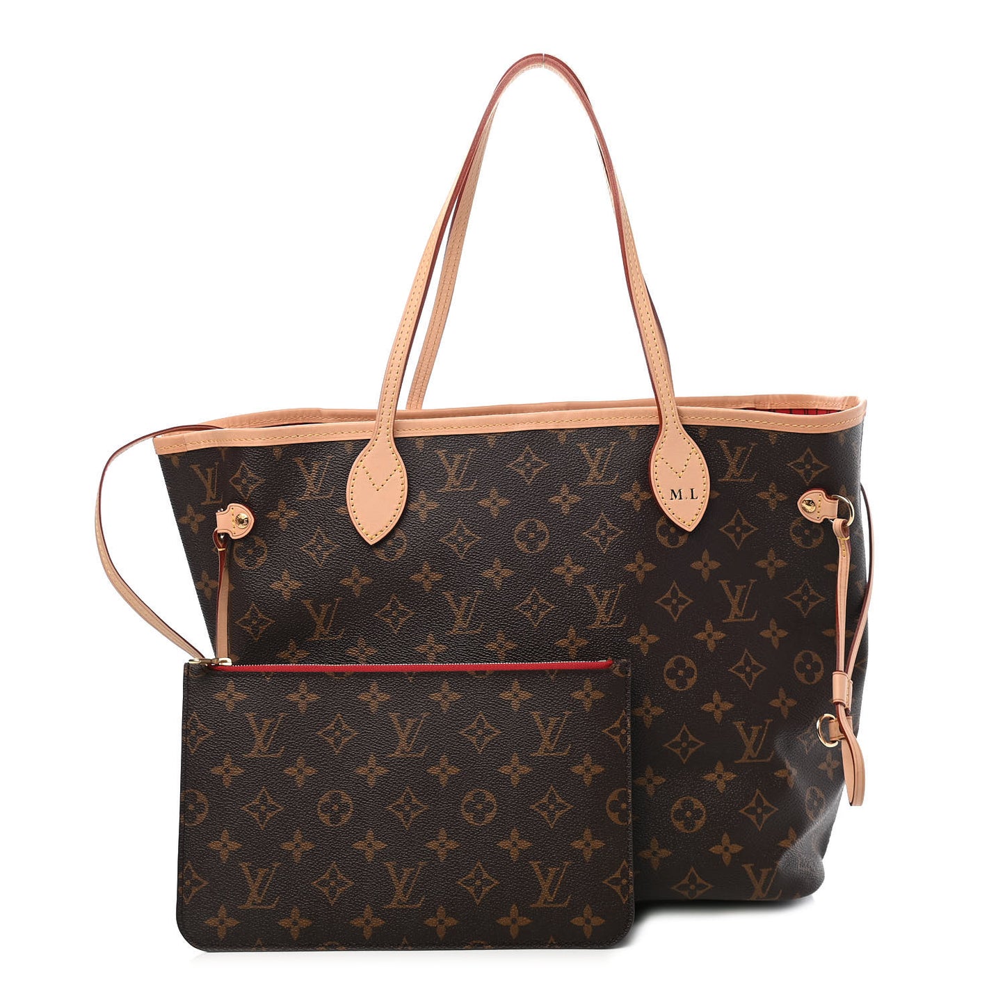 Monogram Neo Neverfull MM Cherry