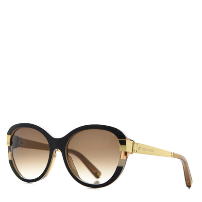 Louis Vuitton Petit Soupcon Cat Eye Sunglasses Z0487W Brown 1 of 8