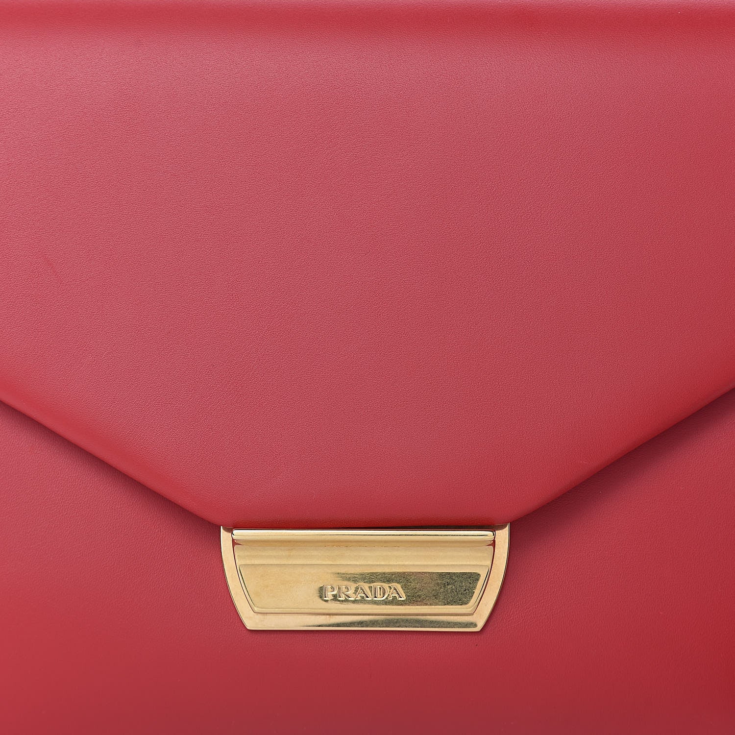 Prada New Calfskin Ingrid Shoulder Bag Rosso 12 of 12