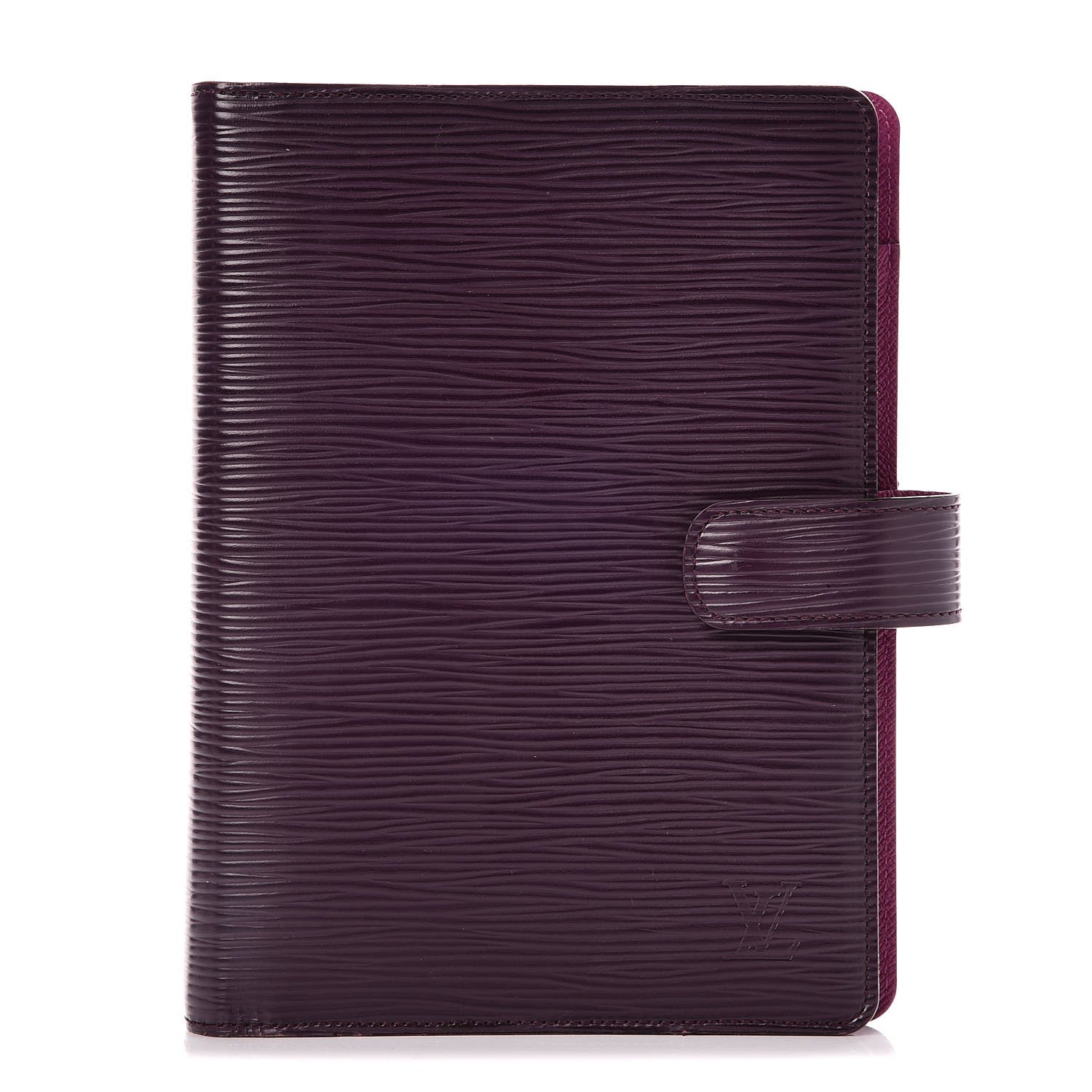 Louis Vuitton Epi Medium Ring Agenda Cover Cassis 1 of 7