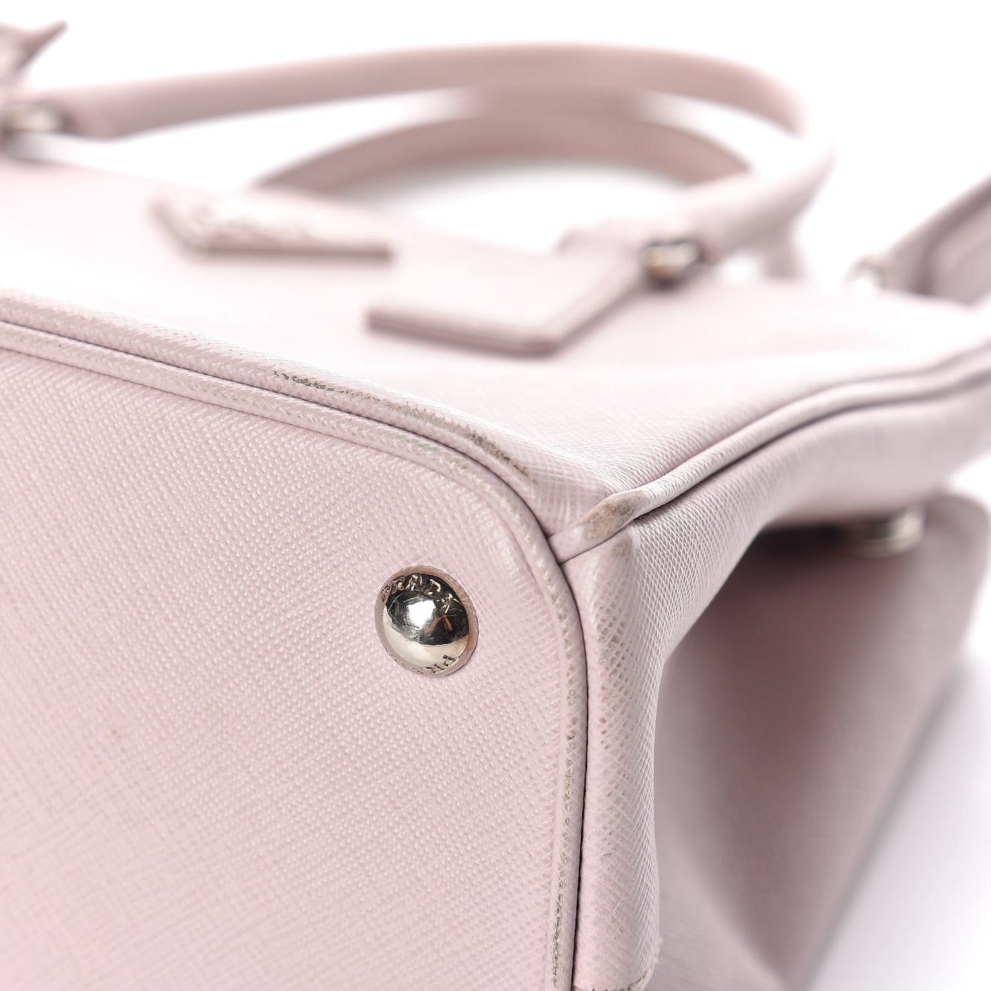 Saffiano Small Galleria Double Zip Tote Mughetto
