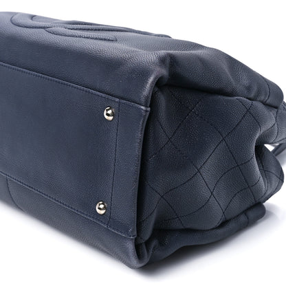 Chanel Caviar Executive Cerf Shopper Tote Navy 11 of 11