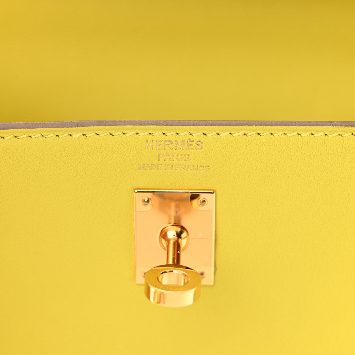 Hermes Swift Kelly Retourne 25 Lime 6 of 13