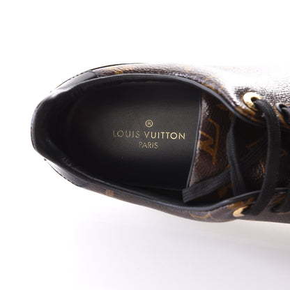 Louis Vuitton Patent Monogram Frontrow Sneakers 41 7 of 8