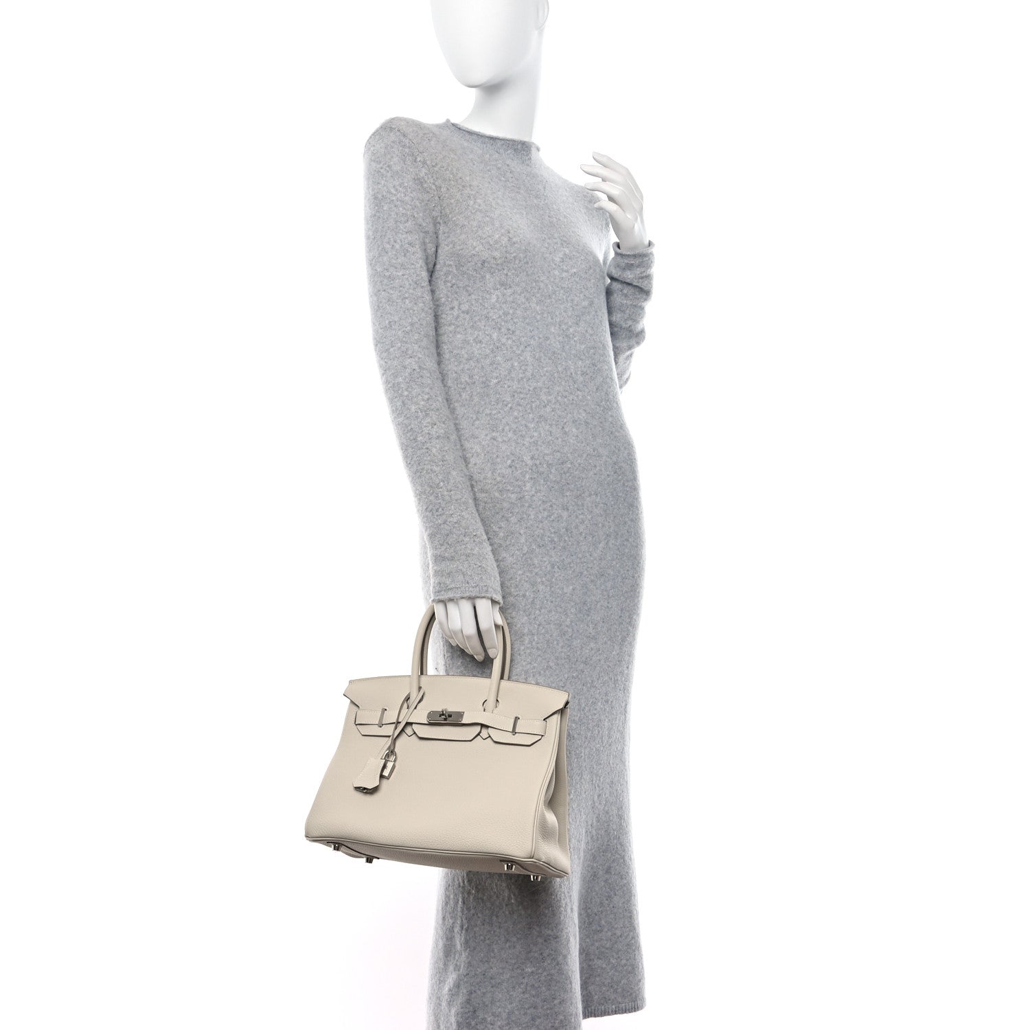 Hermes Togo Birkin 30 Craie 2 of 13