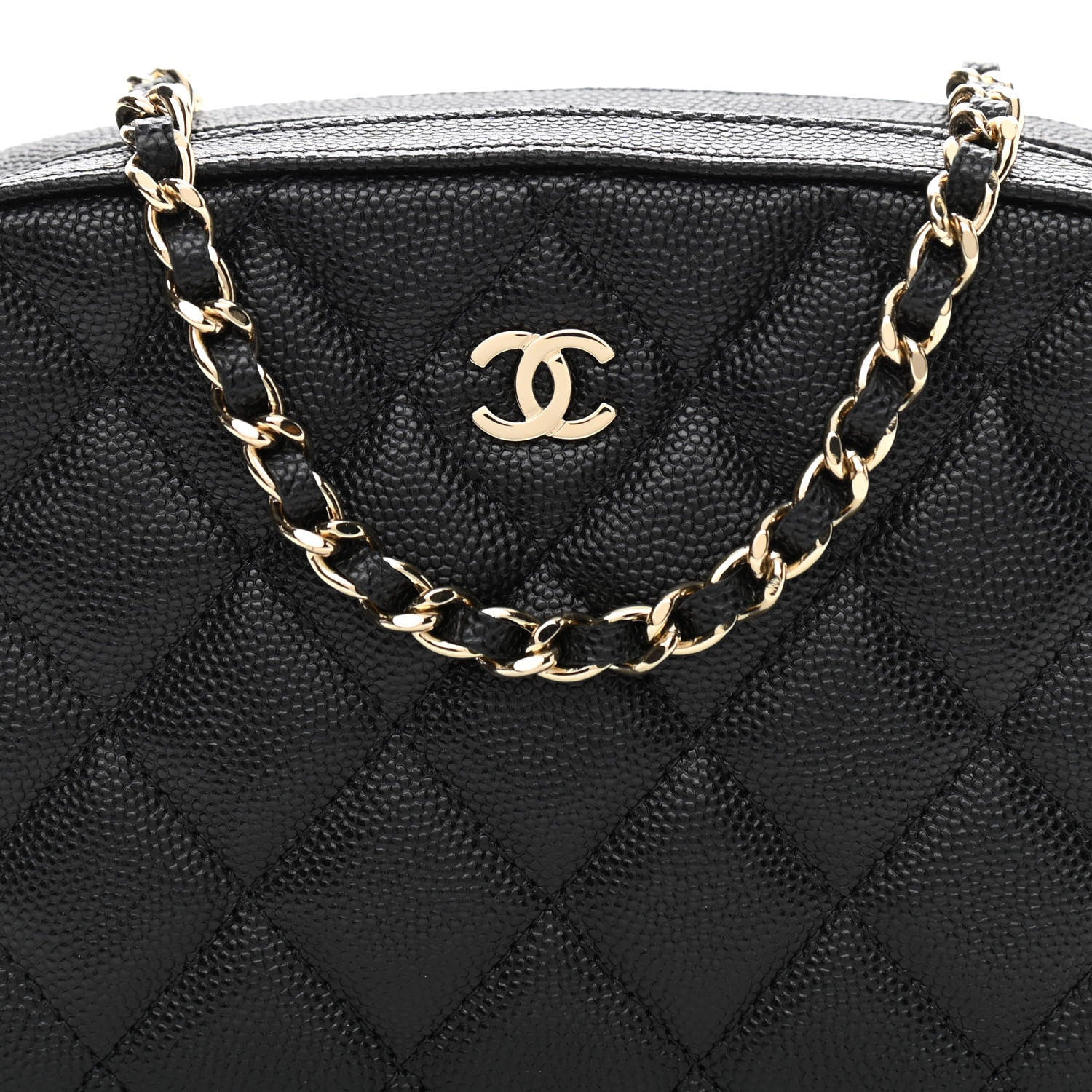 Chanel Caviar Quilted Vanity With Chain Black 8 of 10