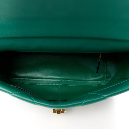 Valentino Garavani Nappa Large Roman Stud Shoulder Bag Jungle 5 of 11