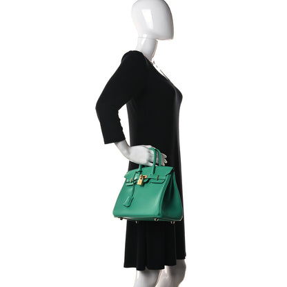 Hermes Swift Birkin 25 Menthe 2 of 35