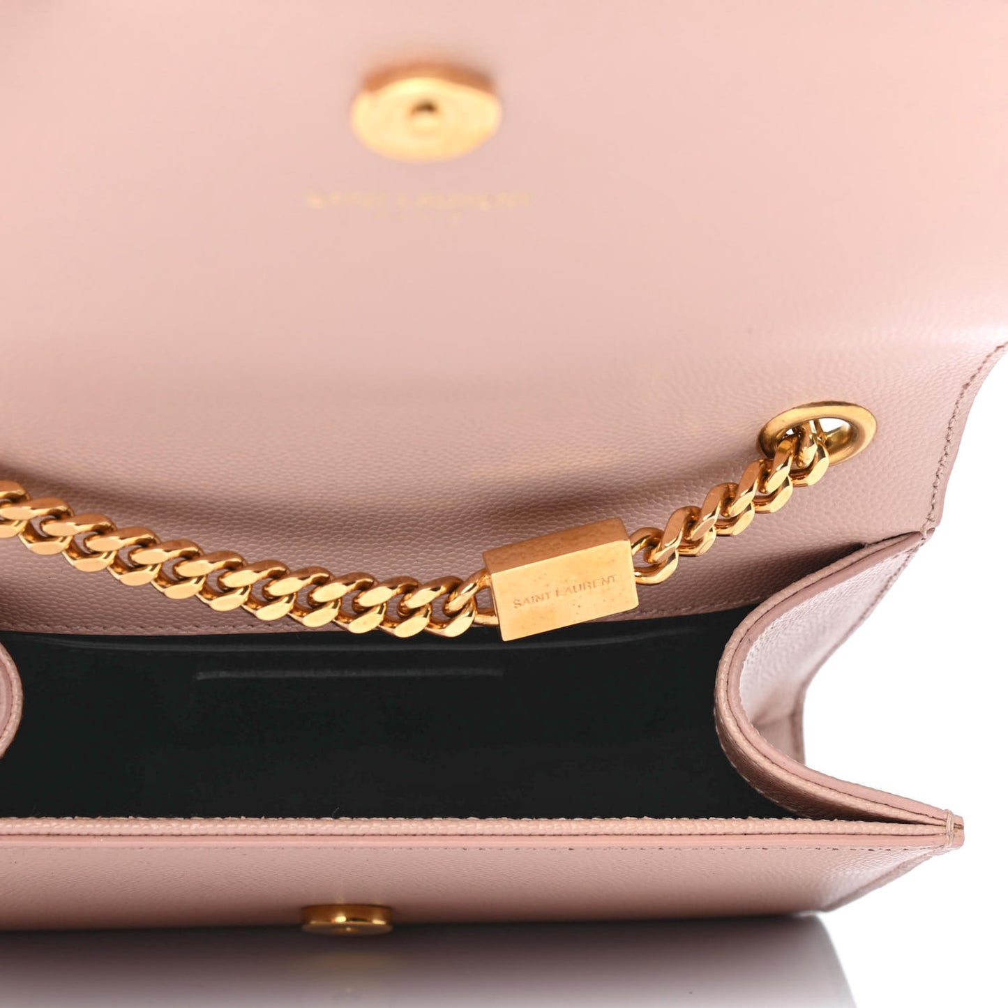 Grain De Poudre Small Monogram Kate Satchel Pale Blush