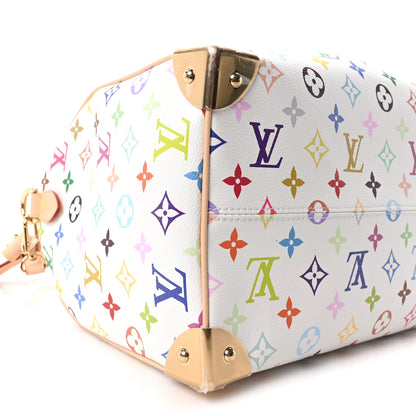 Louis Vuitton LV X TM Monogram Multicolor Speedy Soft 30 White 8 of 9