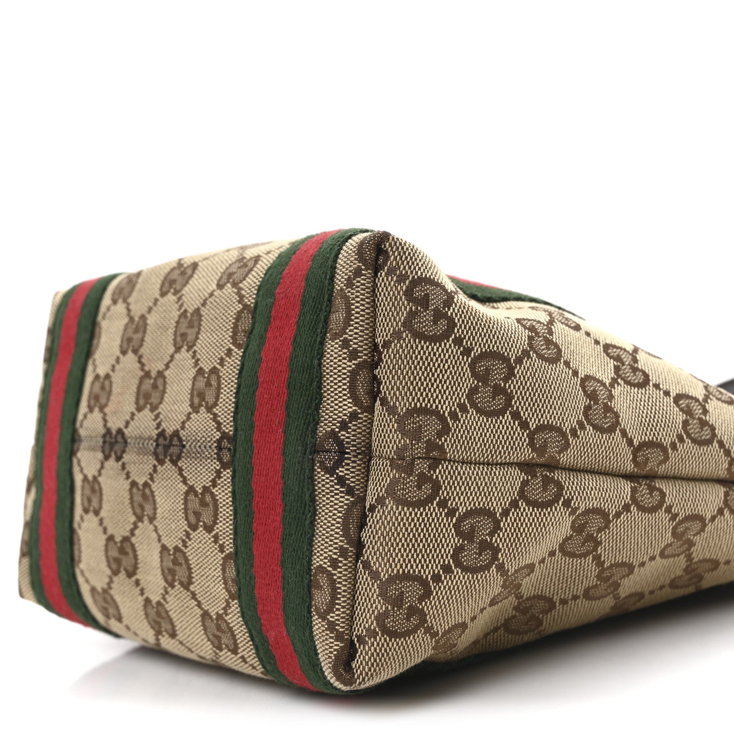Gucci Monogram Web Small Jolicoeur Shopper Tote Dark Brown 10 of 10