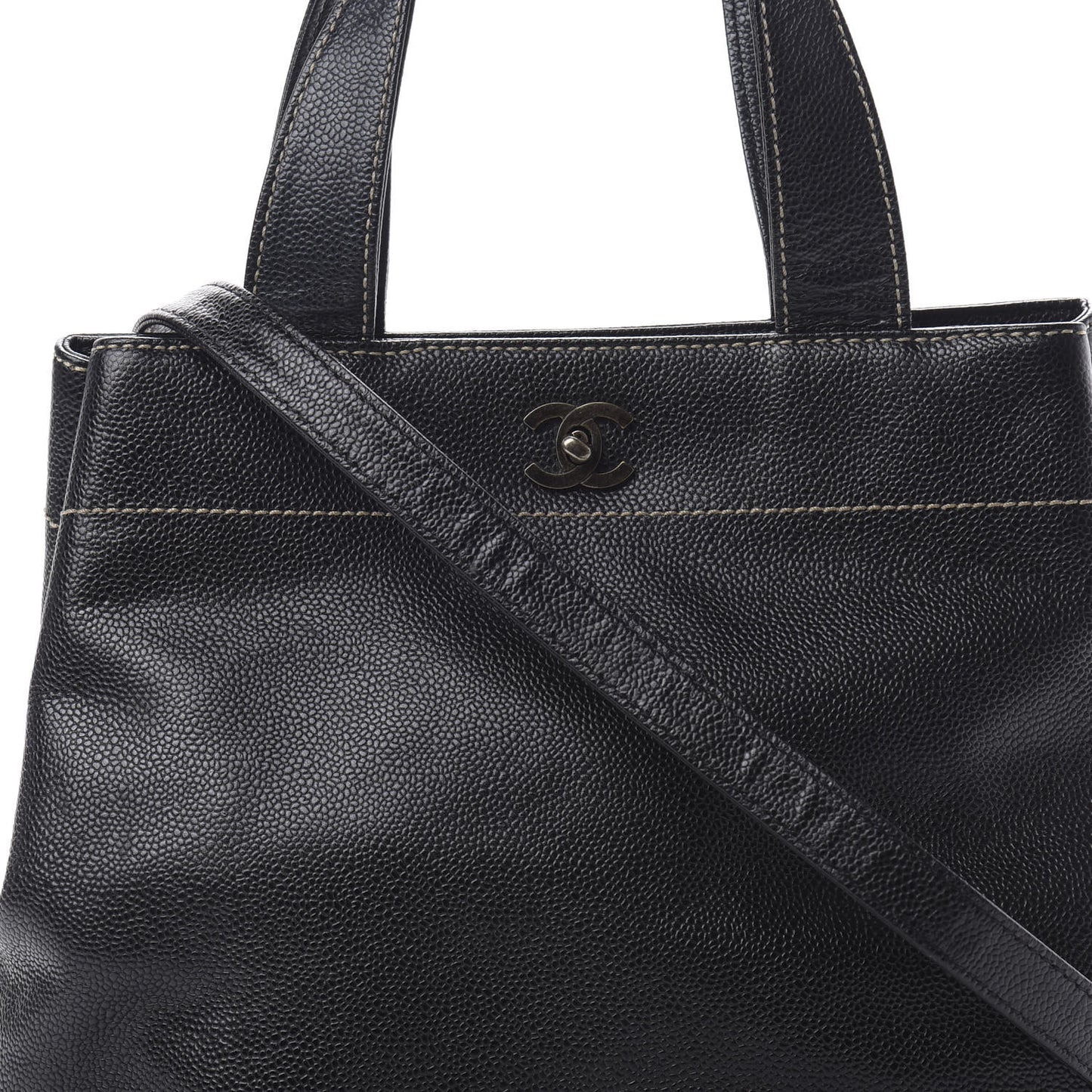 Caviar CC Tote Black