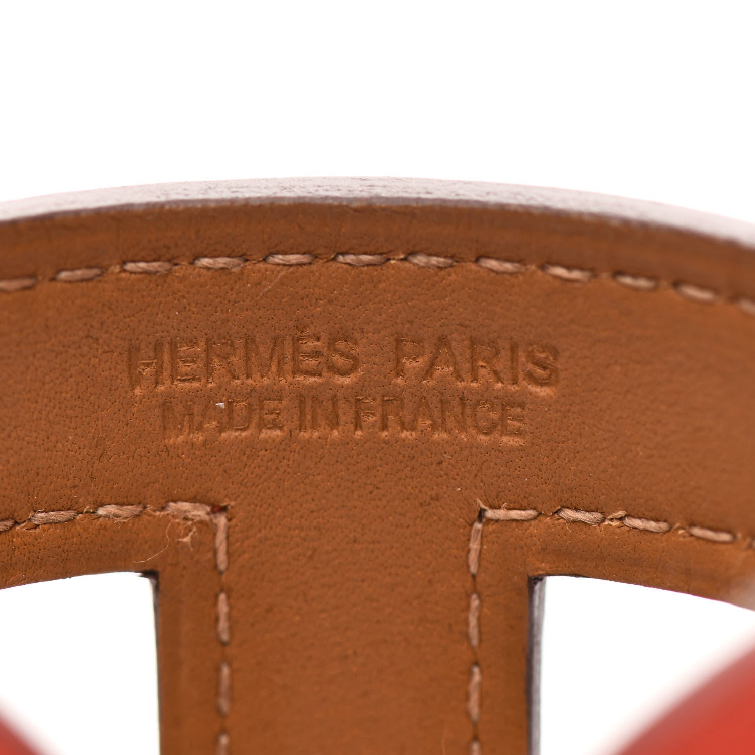 Hermes Swift Ano Cuff Capucine 3 of 4
