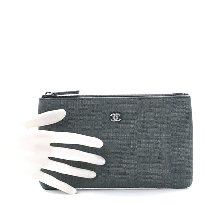 Chanel Denim Chanel 22 Removable Pouch Blue 2 of 10