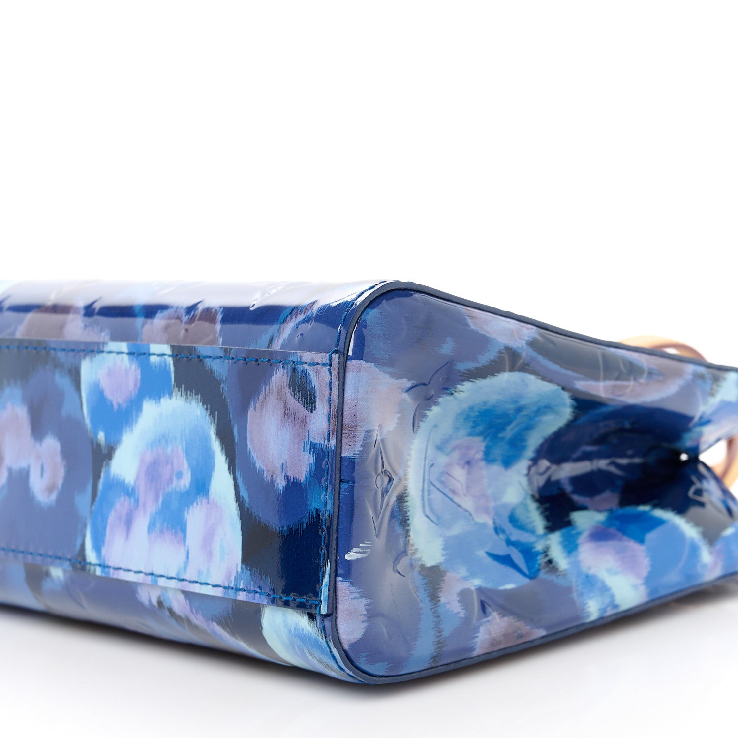 Louis Vuitton Vernis Ikat Catalina BB Grand Blue 10 of 10