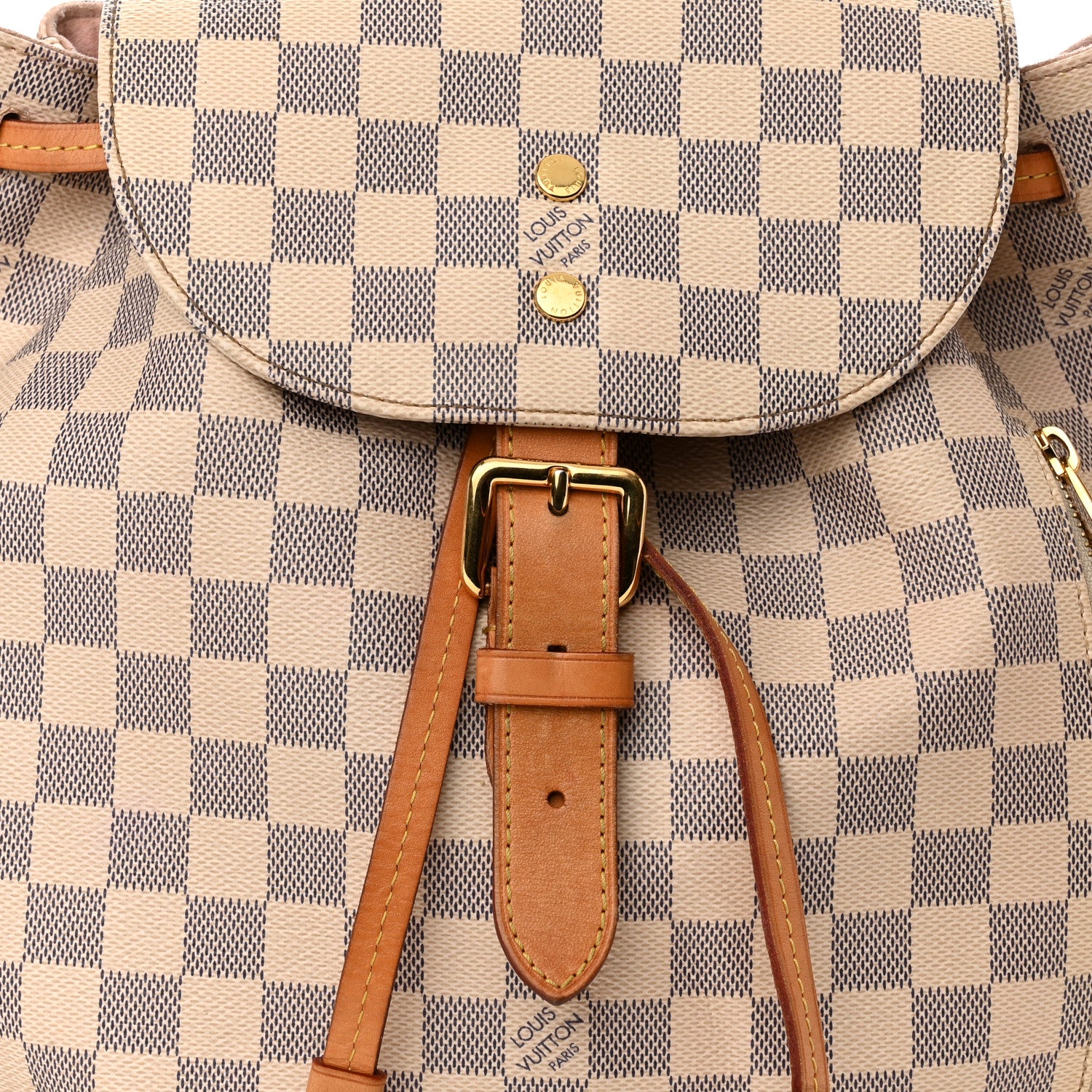 Louis Vuitton Damier Azur Sperone Backpack 5 of 9