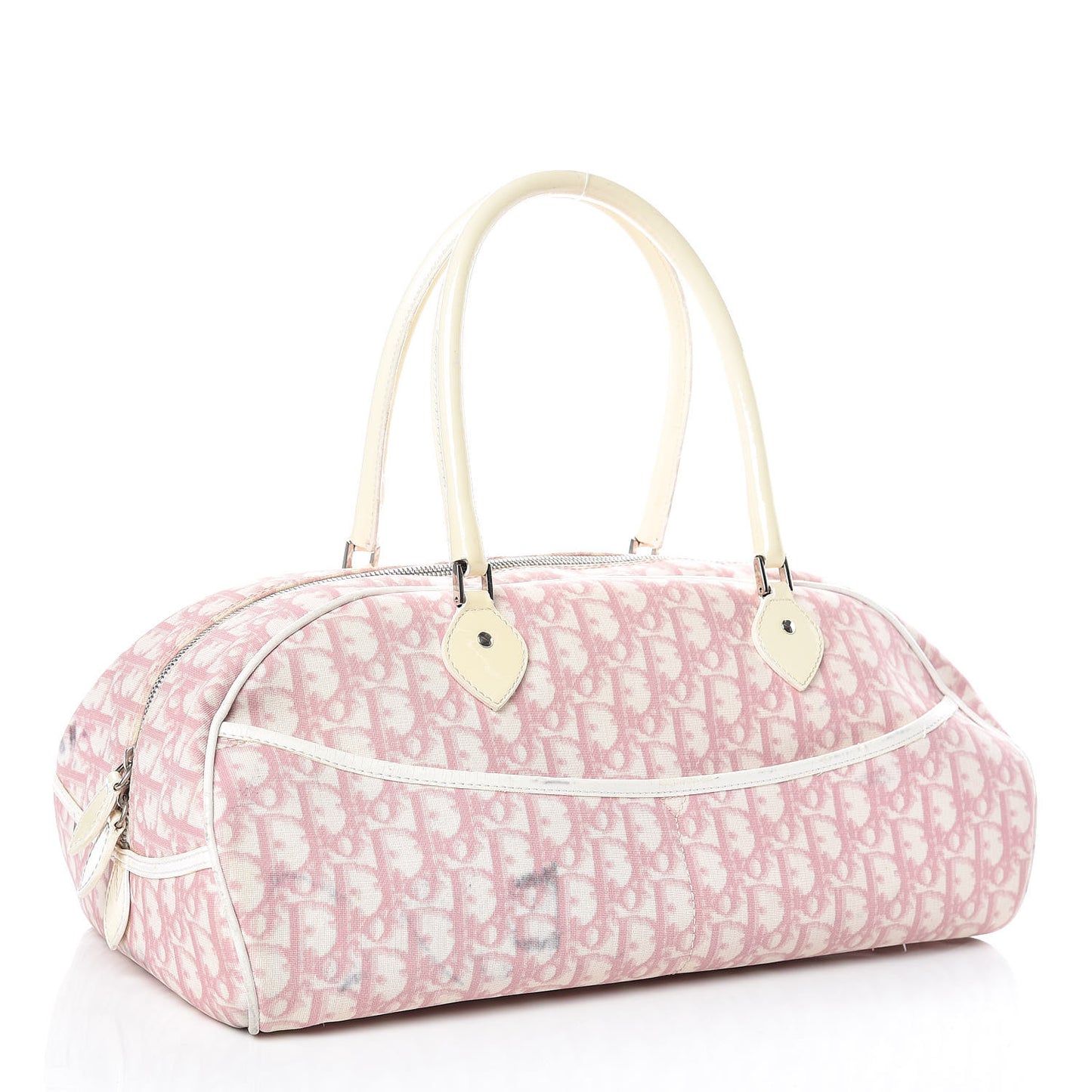 Monogram Girly Boston Pink