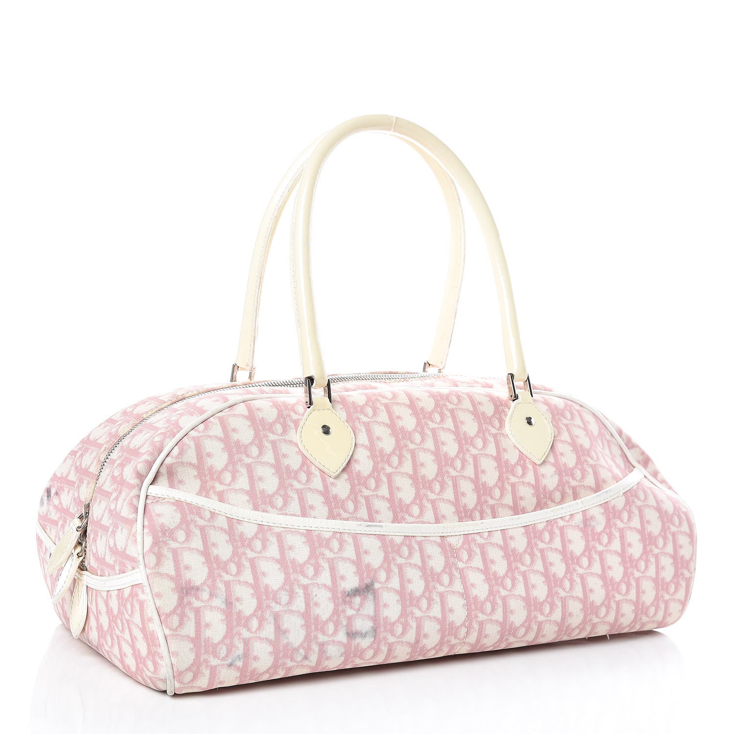 Christian Dior Monogram Girly Boston Pink 3 of 19