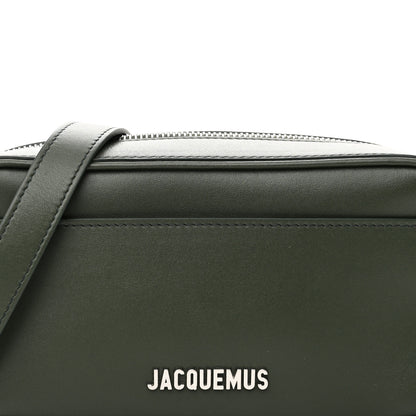 Jacquemus Smooth Calfskin Le Baneto Dark Green 7 of 9