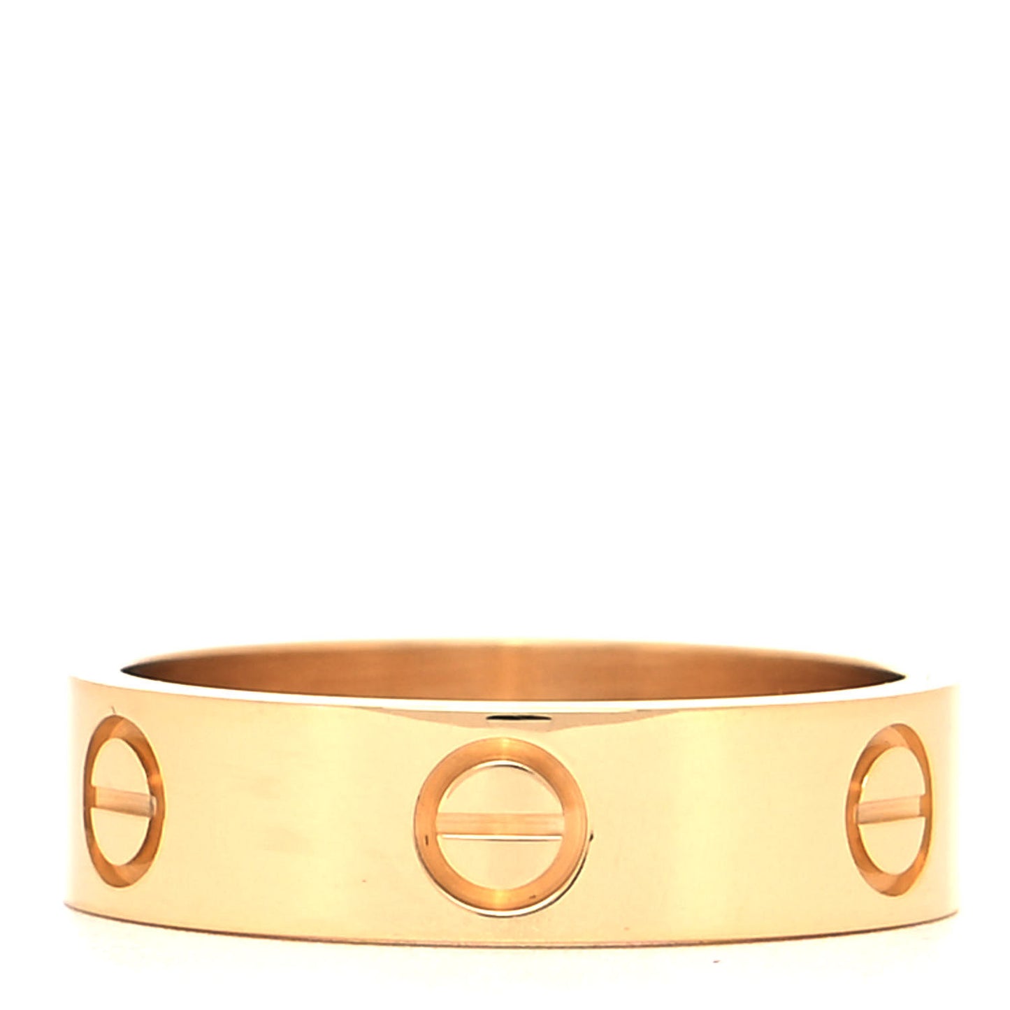 18K Yellow Gold 5.5mm LOVE Ring 57 8