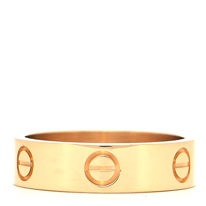 Cartier 18K Yellow Gold 5.5mm LOVE Ring 57 8 3 of 4