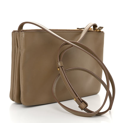 Celine Liege Calfskin Small Trio Crossbody Bag Taupe 3 of 11