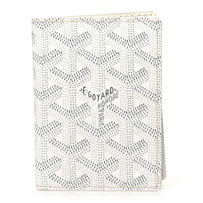 Goyard Goyardine Saint Marc Card Holder White 1 of 10