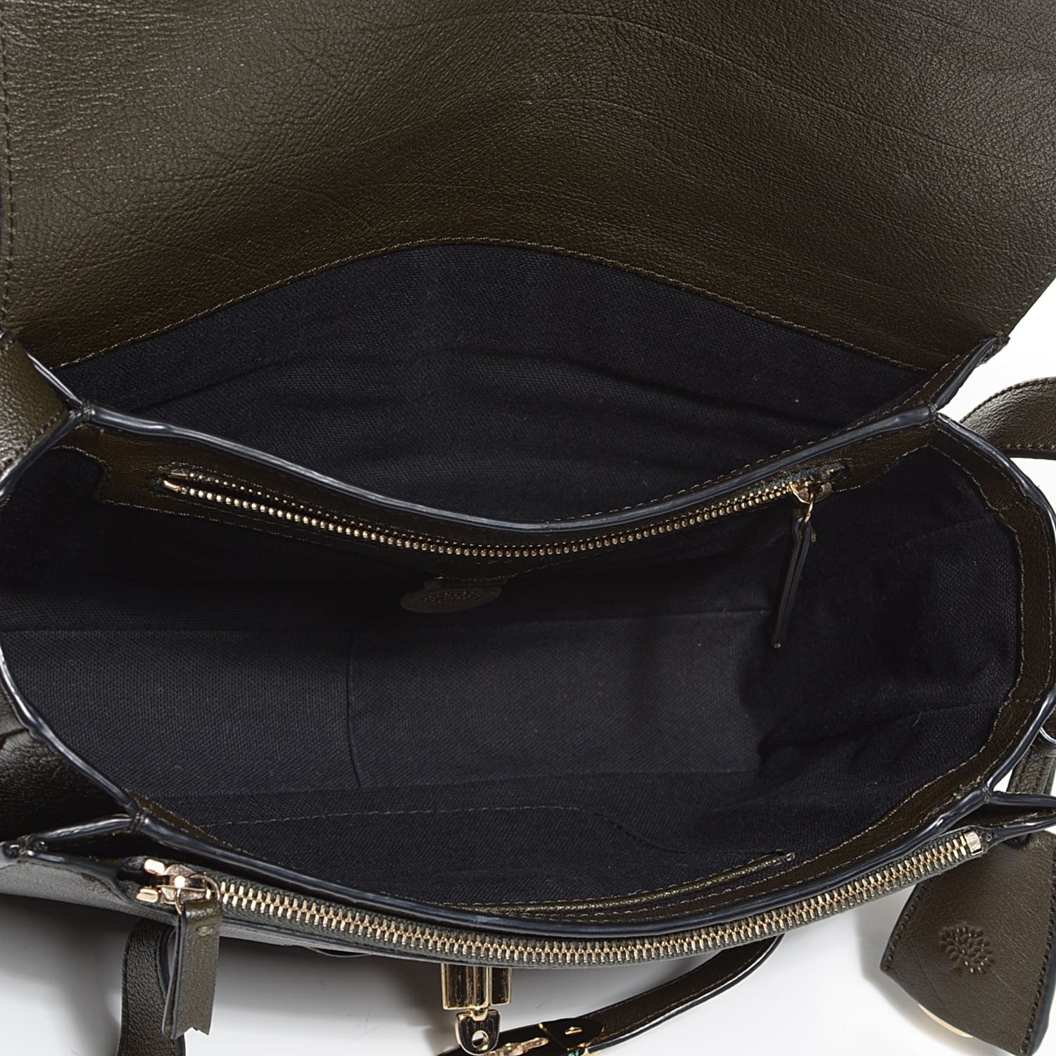 Mulberry Silky Nappa Bayswater Shoulder Bag Evergreen 5 of 12