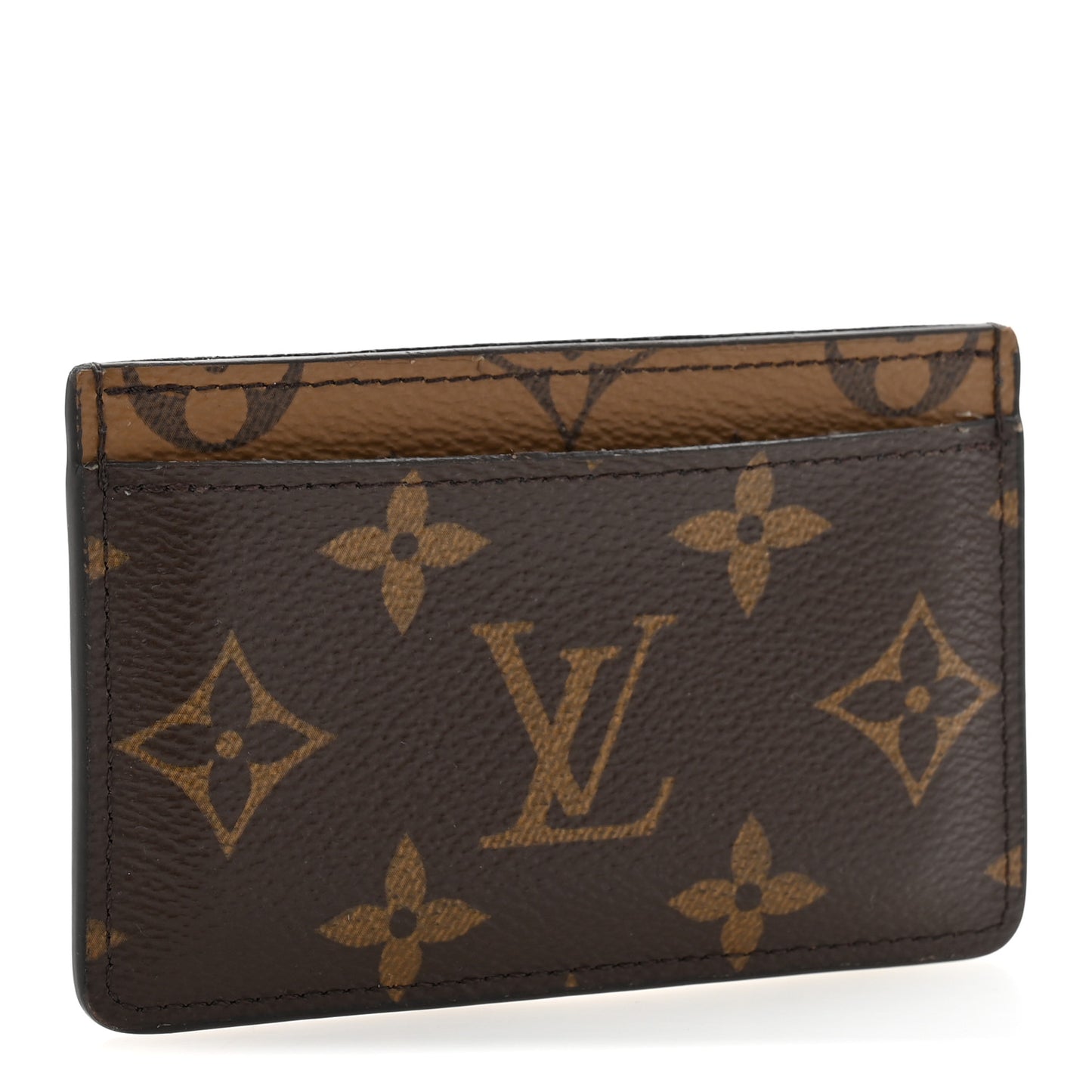 Reverse Monogram Card Holder