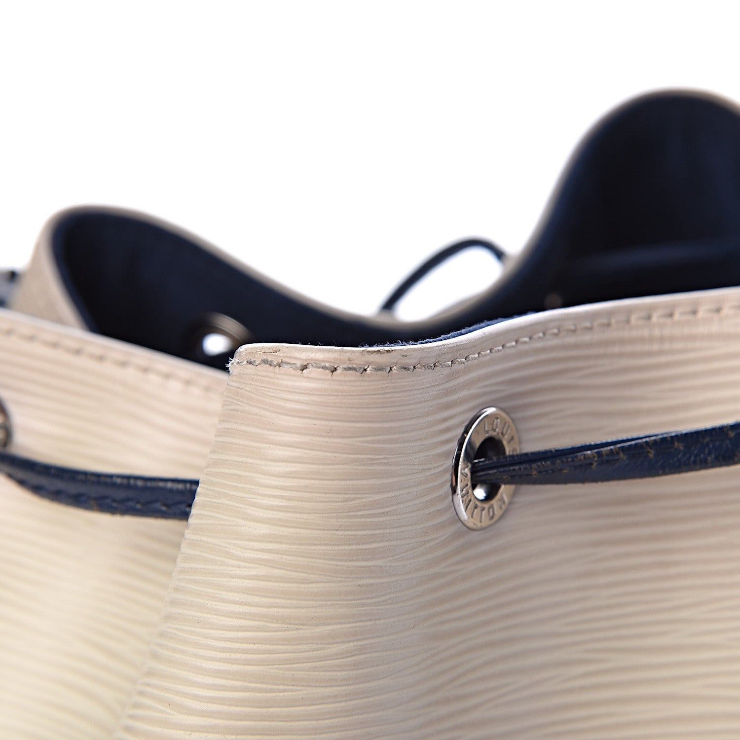 Louis Vuitton Epi Petit Bi-Color Noe Ivory Indigo 16 of 20