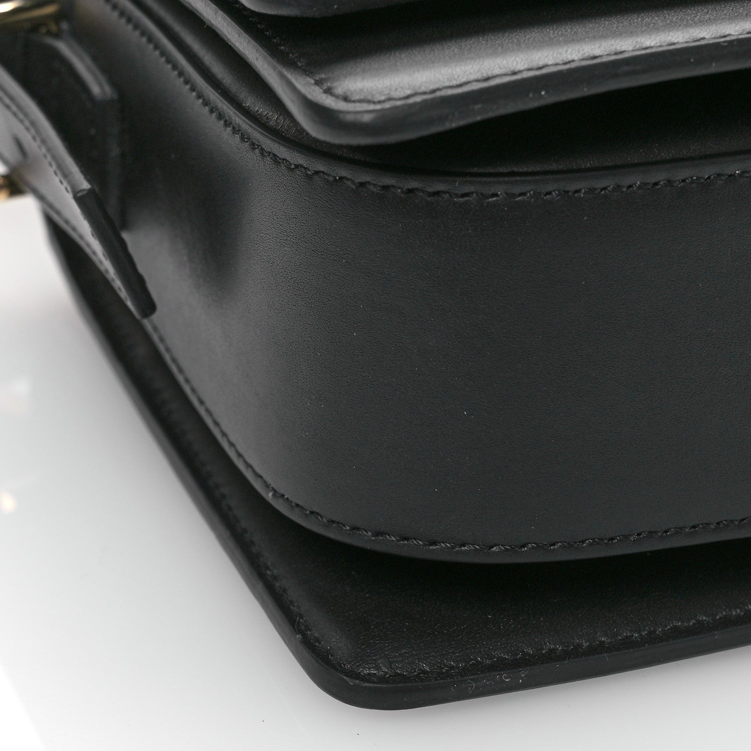 Givenchy Calfskin Crocodile Embossed 4G Medium Crossbody Bag Black 9 of 10