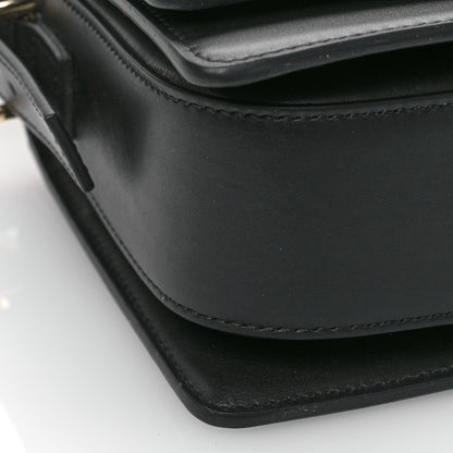 Givenchy Calfskin Crocodile Embossed 4G Medium Crossbody Bag Black 9 of 10